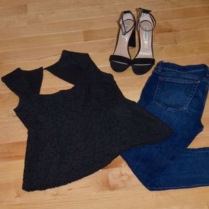 Anthropologie Girls from Savoy Blouse, Size 2